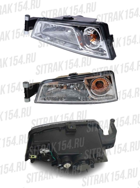 Фара противотуманная левая (пластик бампер) SITRAK Тягач 812W25320-6001 (546001)